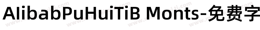 AIibabPuHuiTiB Monts字体转换